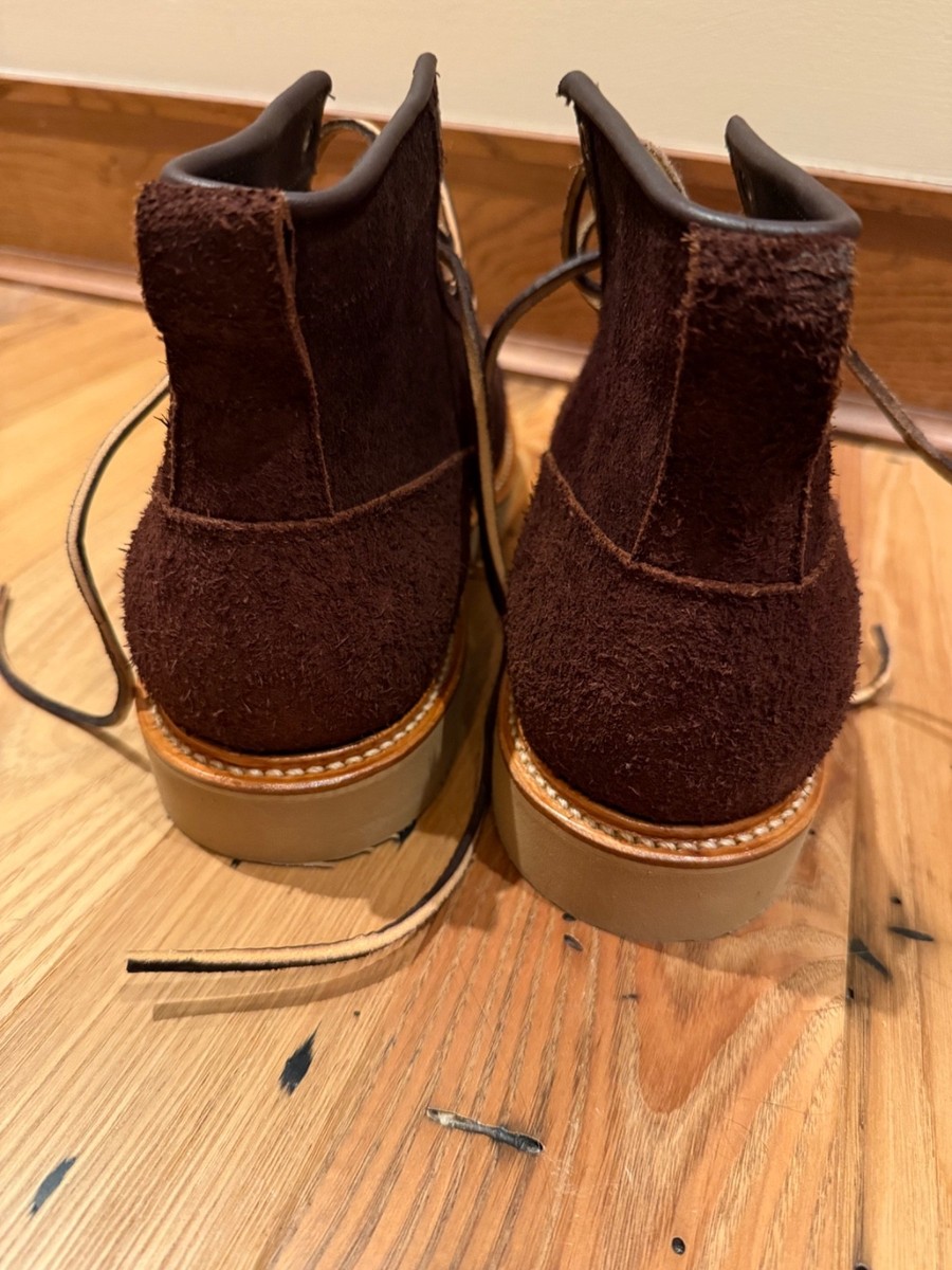 Viberg Scout Boot | Mocha Roughout | Sz 9.5 | New in Box | Vibram Sole, Complete Viberg Scout Boot | Mocha Roughout | Sz 9.5 | New in Box  main image 3