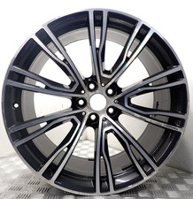 BMW X3 G01 X4 G02 21" REAR DIAMOND CUT ALLOY WHEEL 8043671 (P-472)