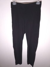 Athleta Womens Chelsea Lined Pants Sz 2 Black Pull On Athleisure Joggers