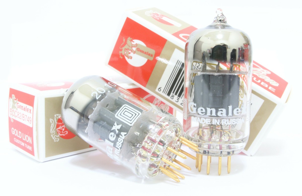 Match 1 pair NEW Genalex Gold Lion 12AU7 ECC82 B749 Tubes