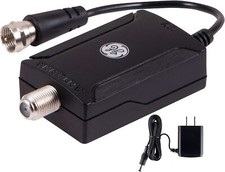 GE Indoor HD Digital TV Antenna Amplifier, Low Noise Antenna Signal Booster, Cle