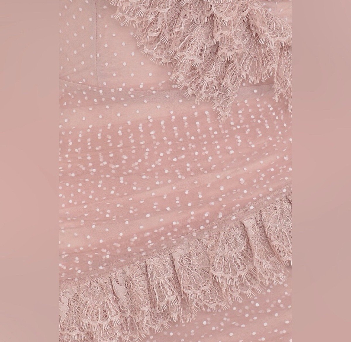 sorrel tulle asymmetric mini dress House of CB Sorrel Tulle Asymmetric Mini Dress Blush Small NWT