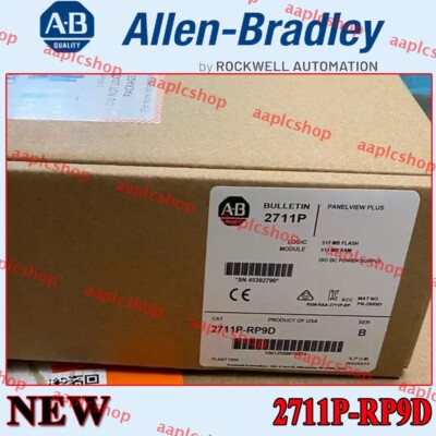 2711P-RP9D New NEW PLC PanelView Plus 6 700-1500 Logic Module 2711P RP9D