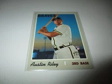 Austin Riley 2019 Topps Heritage High Number #614