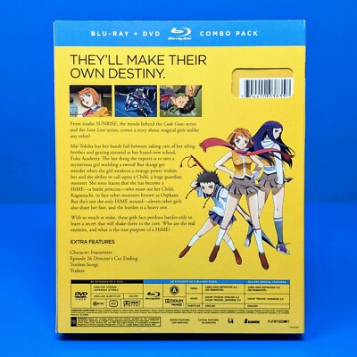 My-Hime The Complete Series Blu-ray + DVD Slipcover Combo Anime My