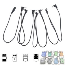 PwrON 7 Way Daisy Chain Cable For Electric Guitar Effect Pedal Power Cord Lead