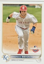 2022 Topps Opening Day Andrew Benintendi 28 KC Royals, Boston Red Sox NM/MT