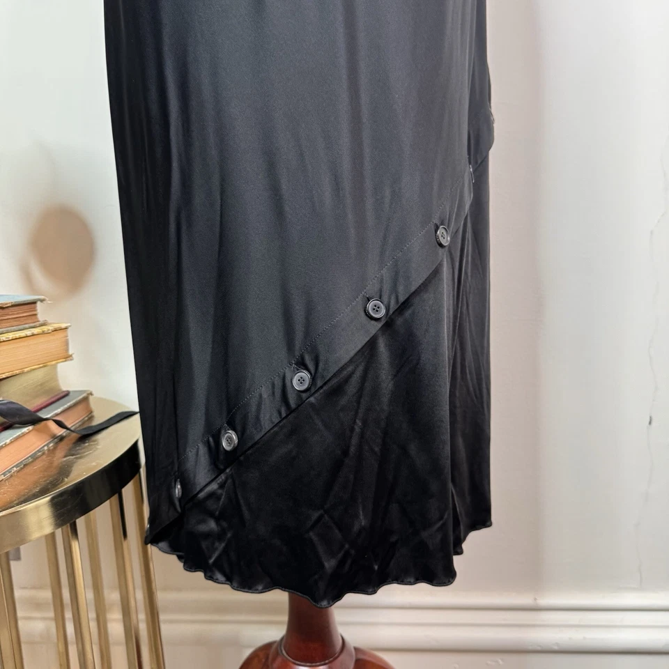 Новый с Ярлыками Roberto Cavalli кнопка украшенное платье размер 8 трансформируемый асимметричный - Изображение 4 из 4