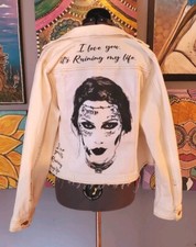 Taylor Swift White Jean Jacket Tortured Poets Department Fortnite Ttpd Eras