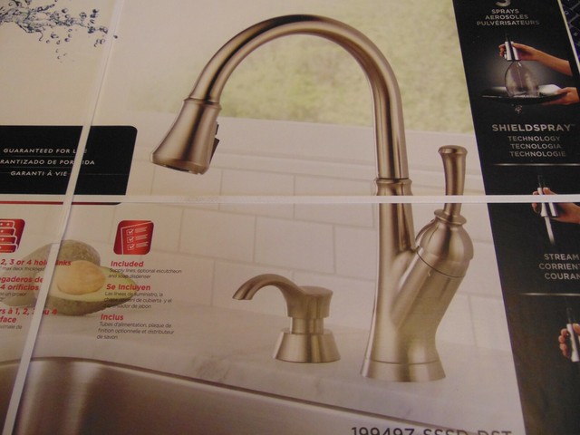 delta savile soap dispenser