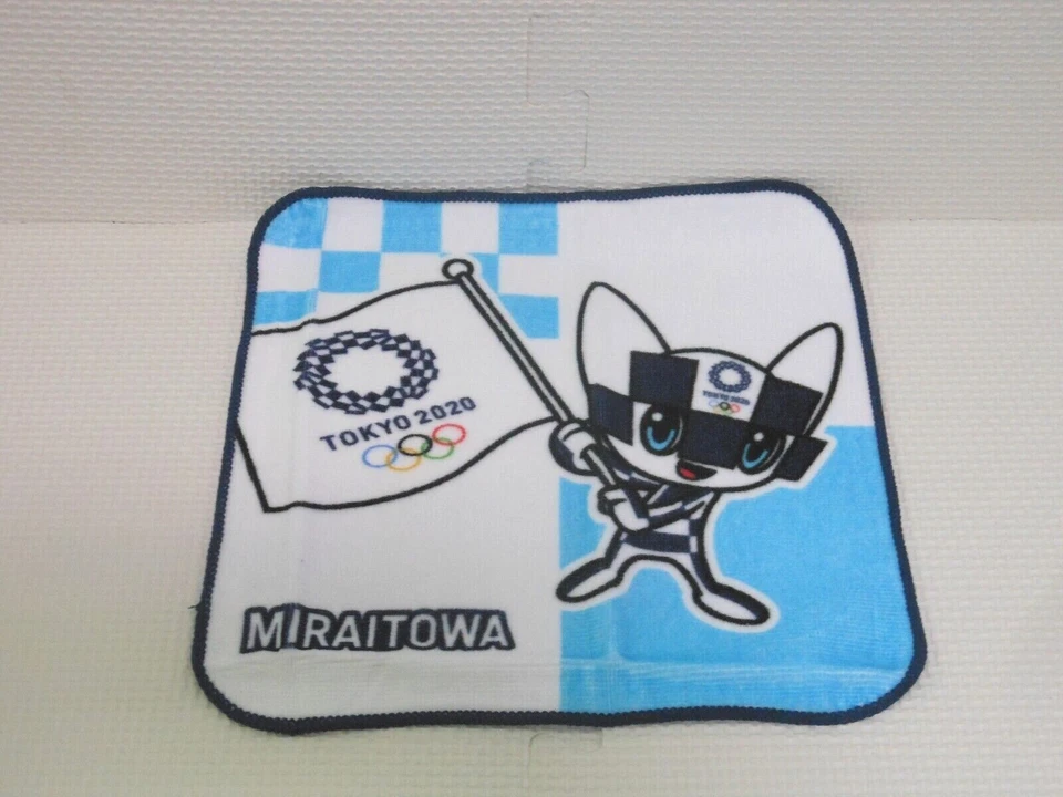 Токийское Олимпийское Паралимпийское 2020 Японское Полотенце для Рук Мини Полотенце Официальный Лицензированный Товар - Изображение 3 из 4