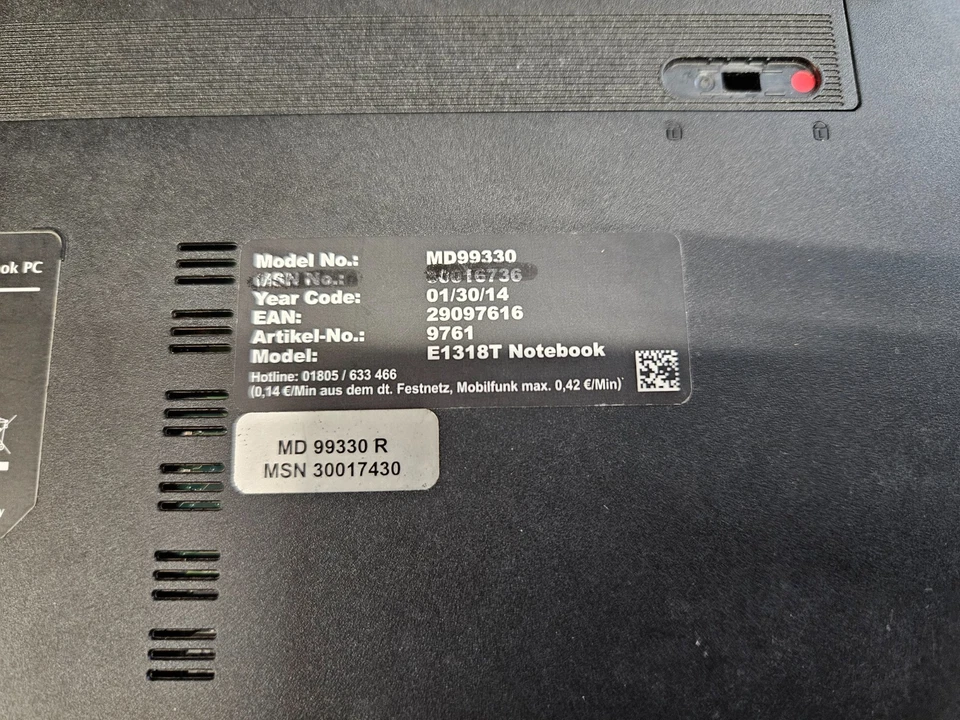 Laptop Medion Akoya - Bild 2 von 4