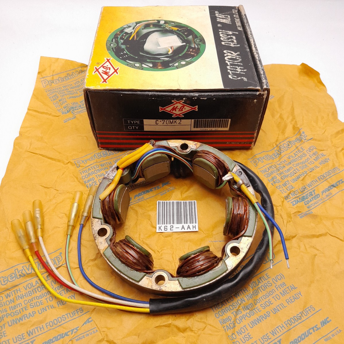 しおん Honda C70MK2 C70 MK2 May Fit For C50M C65M C70K1 Alternator Stator