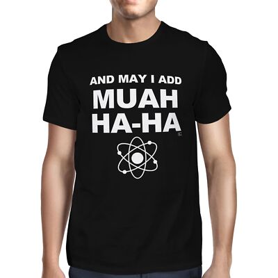 1Tee Herren Muah Ha-Ha T-Shirt