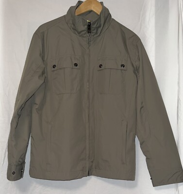 Andrew Marc New York Jacket Mens Small Grayish Green Full Zip NWOT