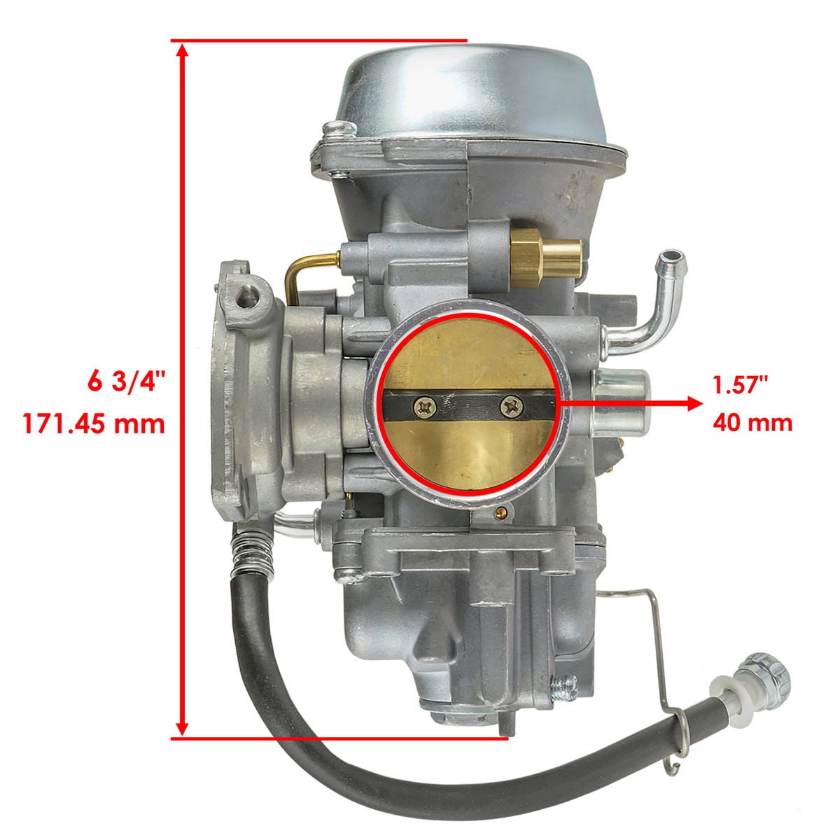 Carburateur Pour Polaris Sportsman 500 4x4 HO/RSE HO/DUSE HO - Compatible Trail Boss 325 - Avec Accessoires