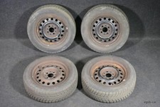 Saab 9000 Kompletträder Winterreifen Michelin 185/65R15 DOT3309 6Jx15 