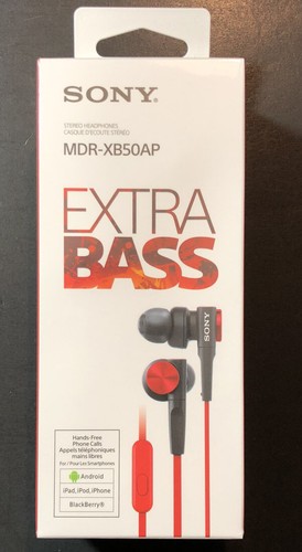 Sony Extra Bass In-Ear Headphone MDR 