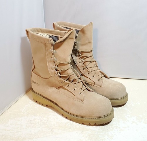 Bates Brown Tan Combat Leather Mid Calf 