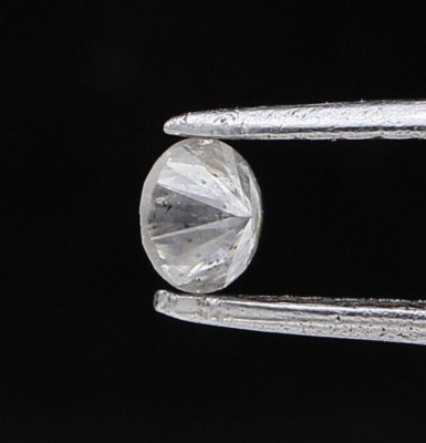 Surat*Diamond*City Natürlicher Fancy Diamant 0.17 ct Salt-Pepper, Rund, Brillant