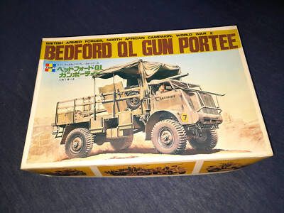 1:35 Tomy HF-3501 Bedford Ql Gun Portee