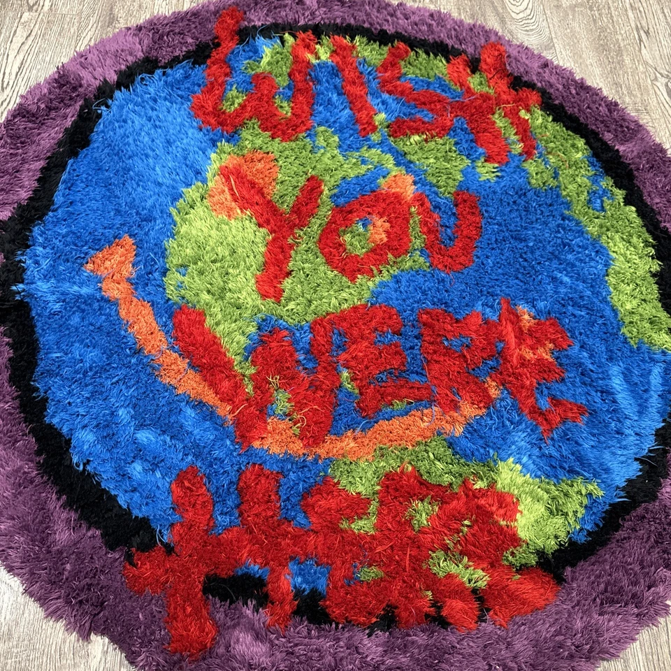 Travis Scott Astroworld Wish You Were Here Rug Rare Carpet Cactus Jack Houston - Image 2 of 4