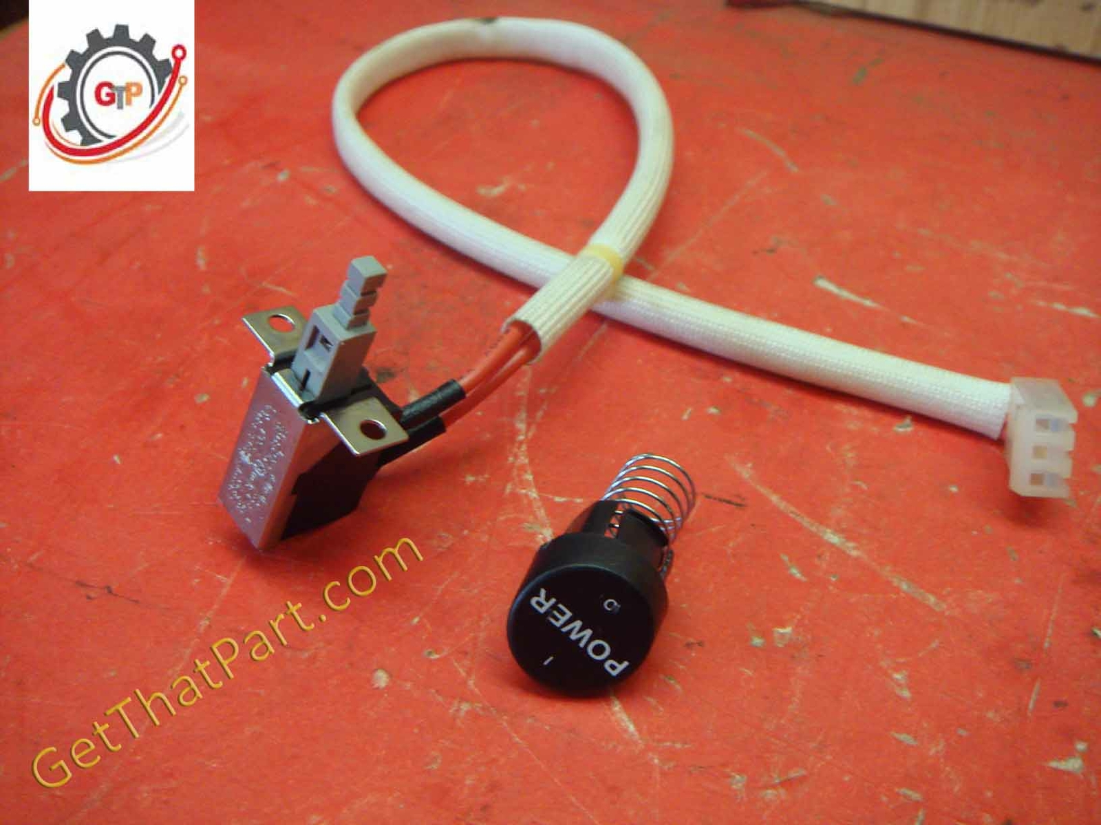 Aurora AU2020XA Paper Shredder Oem Main Switch Power Button Assembly-image