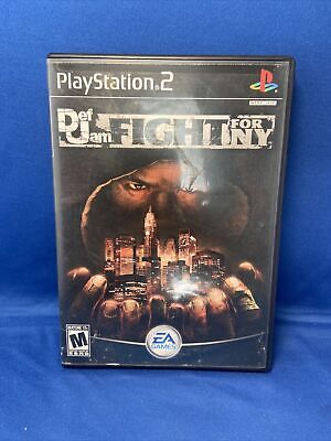 Def Jam Fight for Ny Ps2 Black Case