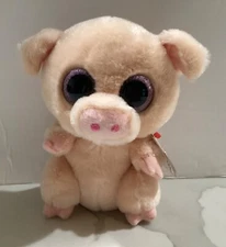 Ty PIGGLEY Pig Beanie Boo - 6” NEW