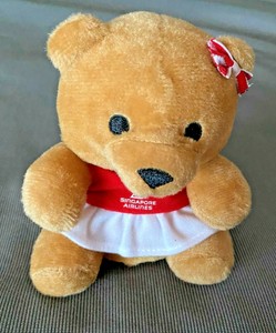 singapore airlines teddy bear