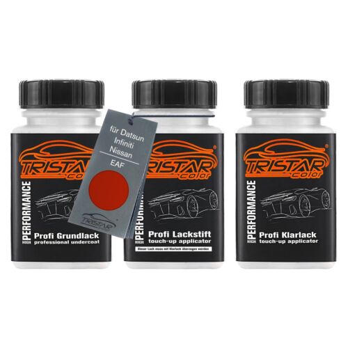 Autolack Lackstift Set für Datsun Infiniti EAF Anodized Orange Metallic 3 x 50ml - Bild 1 von 9