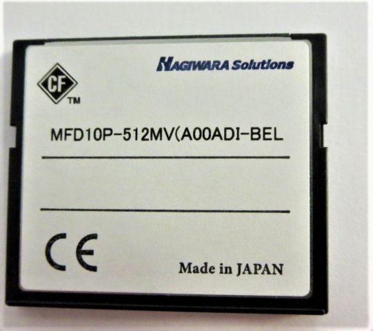 HAGIWARA SOLUTIONS MFD10P-512MV(A00ADI-BEL COMPACT FLASH CARD (LOT