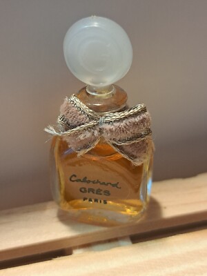 Gabochard Gres Parfum Miniatur 1,8ml m. Stoffschleife Aus 1960ern. Rare.