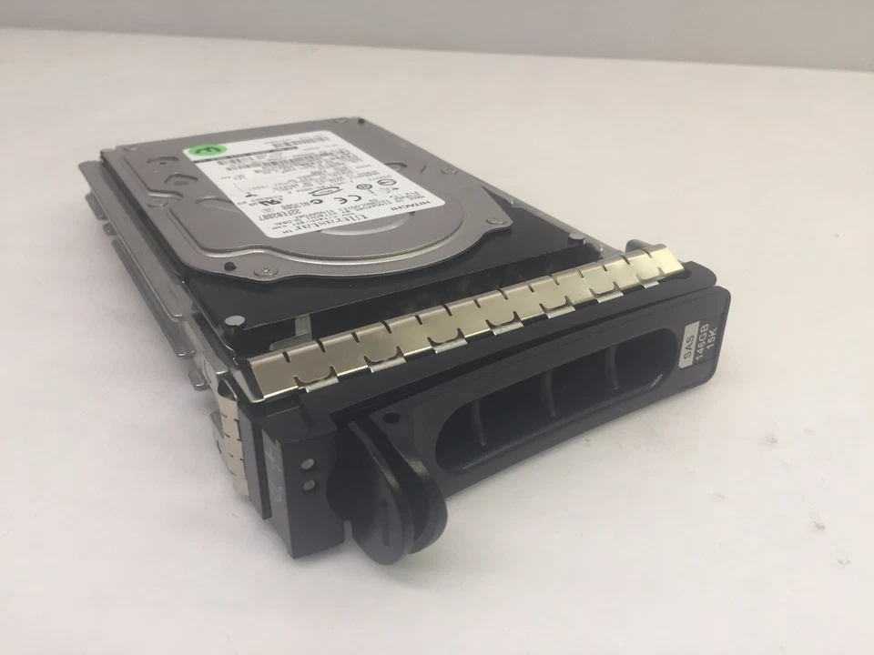 Hitachi Ultrastar 147GB 15000RPM SAS HDD HUS151414VLS300 0B20915 W/ Caddy - Image 3 of 3