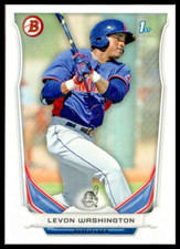2014 BOWMAN PROSPECTS #BP42 LEVON WASHINGTON CLEVELAND GUARDIANS