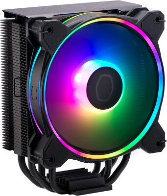 Cooler Master Hyper 212 Halo 120mm CPU-Lüfter mit Kühlkörper - Schwarz