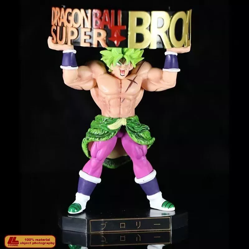 Anime Dragon Ball Z Super Saiyan Broly Broli Lift Ashtray Figure