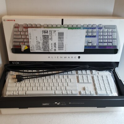 Alienware Low Profile RGB Mechanical Gaming Keyboard - AW510K -  Cherry MX White