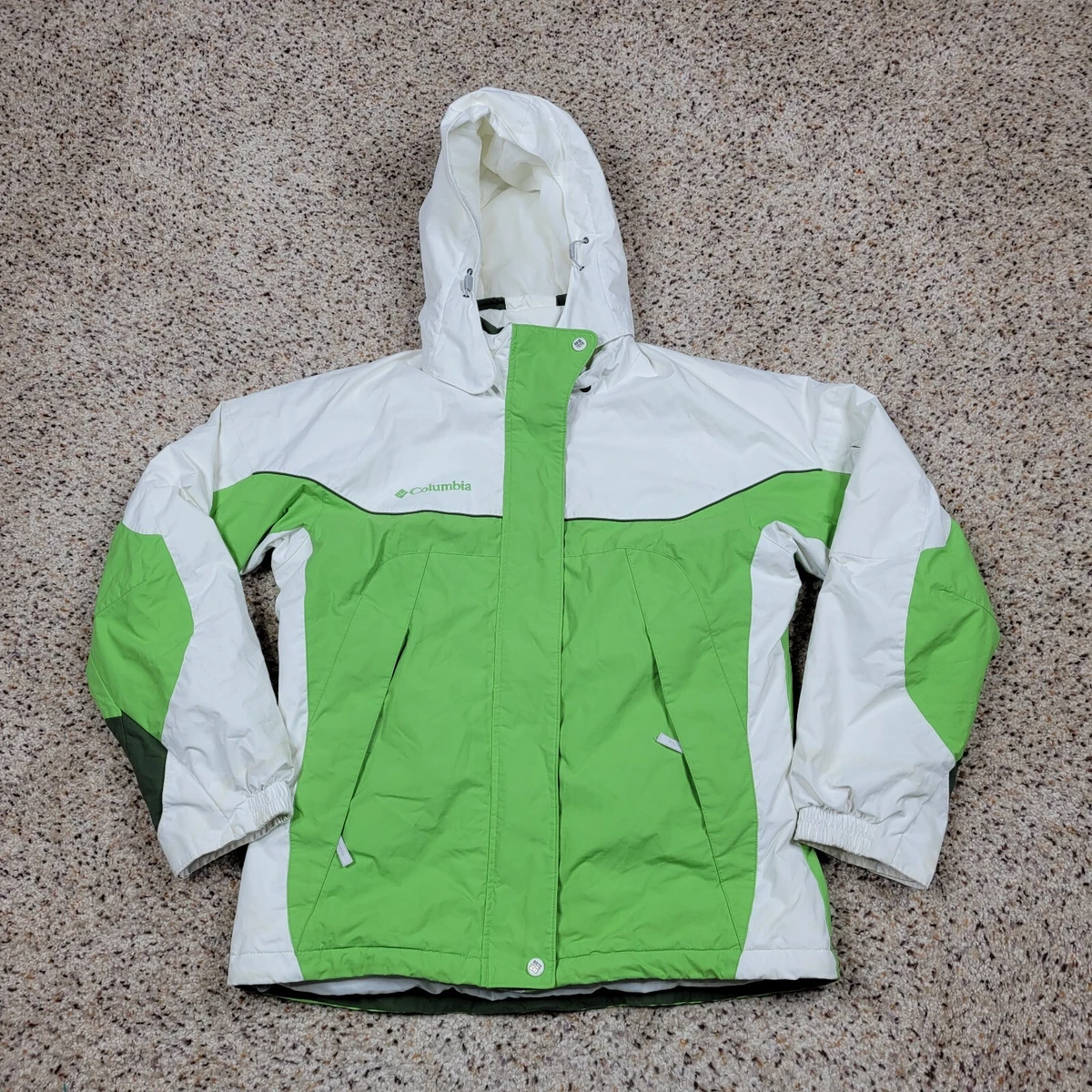 Columbia white womens jacket top