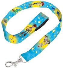 DISNEY PIXAR TOY STORY 4 KEYCHAIN ID CARD LANYARD STRAP PIN TRADING KEY HOLDER