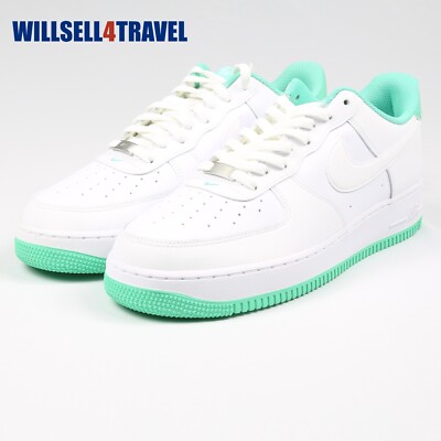 Nike Air Force 1 '07 White Light Menta Men's Size 13 DH7561-107