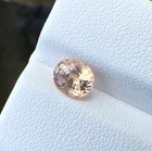 AIG Certified Unheated 1.59ct Peach Padparadscha Sapphire | Natural Madagascar