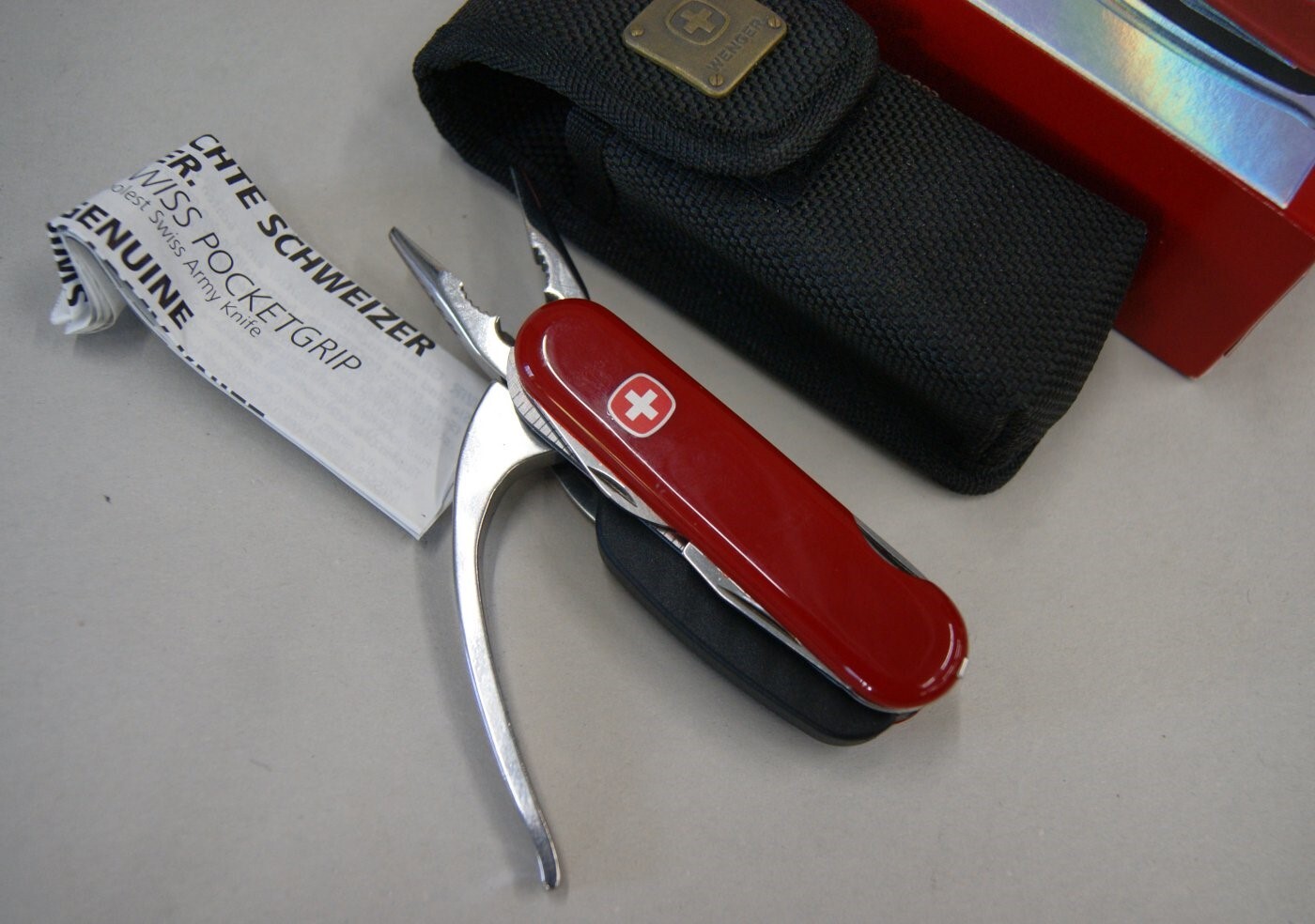 Wenger MiniGrip Pocket Swiss Army Knife Pliers MINI GRIP New in Package