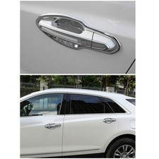 Car Abs Chrome Outside Door Handle Bowl Trim Fits Cadillac Xt5 2016 2017-2021