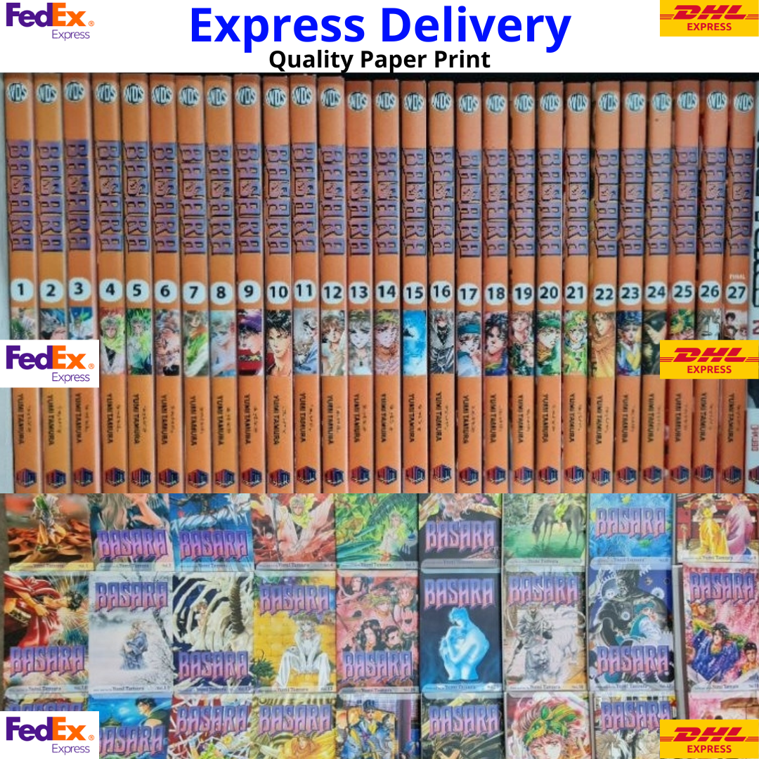 BASARA Manga English Volumes 1-27 Complete Set by Yumi Tamura