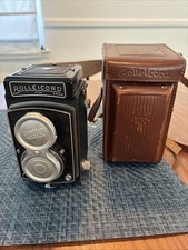 Franke  Heidecke Rolleicord III Model K3B TLR Camera w/ 75mm Zeiss Triotar Lens