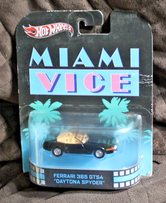 Hot Wheels Retro Entertainment Miami Vice Ferrari 365 GTS4 Daytona