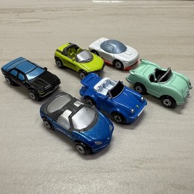 Vintage Galoob Micro Machines Lot Of 6 Porsche Corvette Banshee Iroc Z