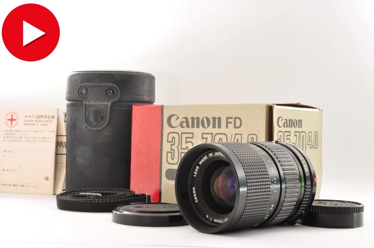 Canon FD 35-70mm Focal Camera Lenses for sale | eBay