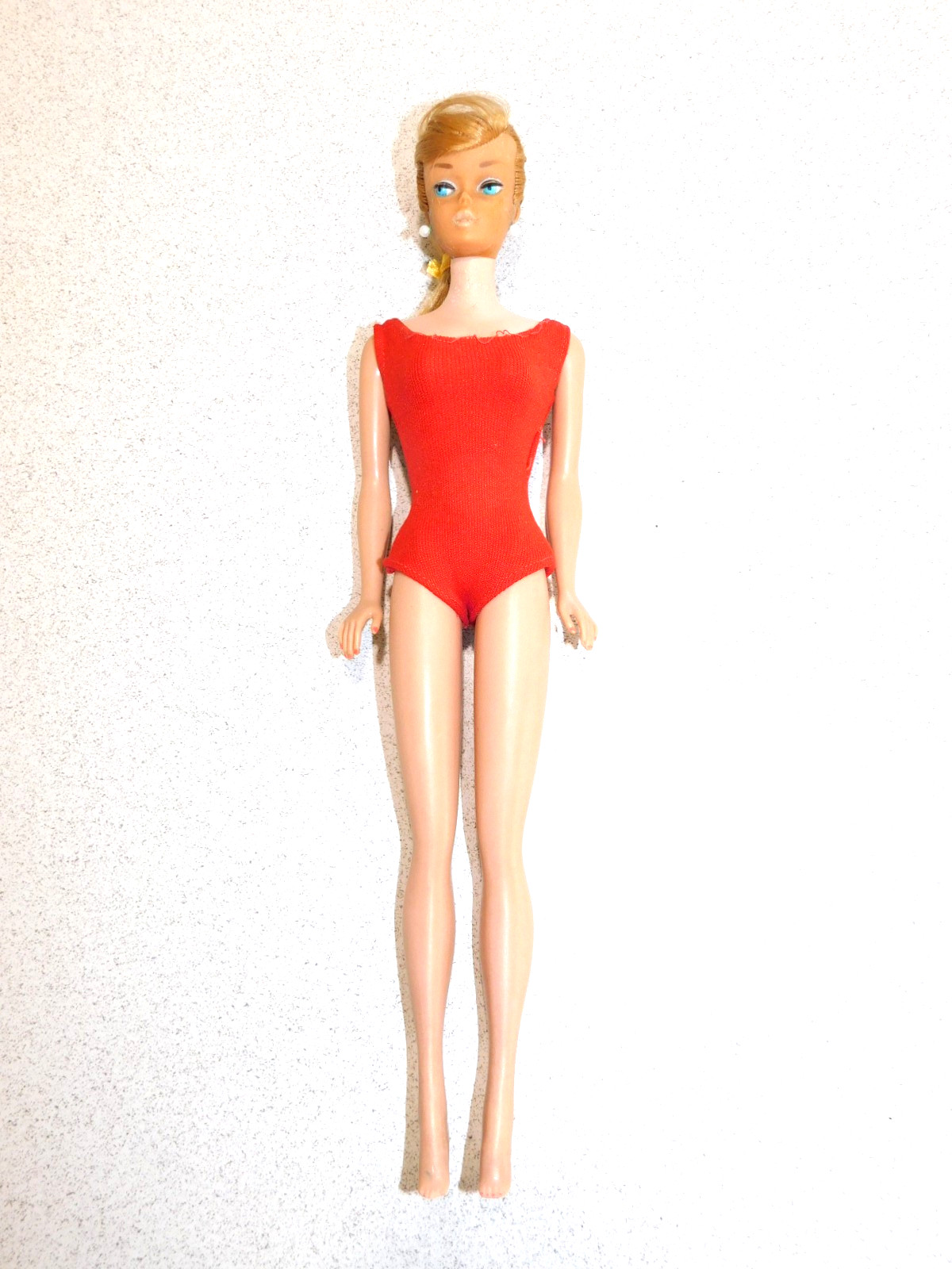 Barbie:  VINTAGE Ash Blonde SWIRL PONYTAIL BARBIE Doll No Box!